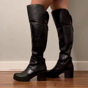 Over-the-knee Nine West Moto boots S-8-